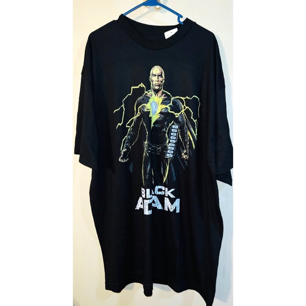 NEW Black Adam Men's 3XLT T-Shirt DC Comics Short Sleeve Graphic Tee